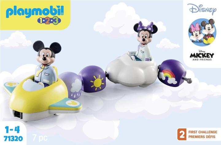 Immagine prodotto Playmobil 1.2.3 & Disney: Il volo di Topolino e Minnie tra le nuvole (71320, Playmobil 1.2.3)