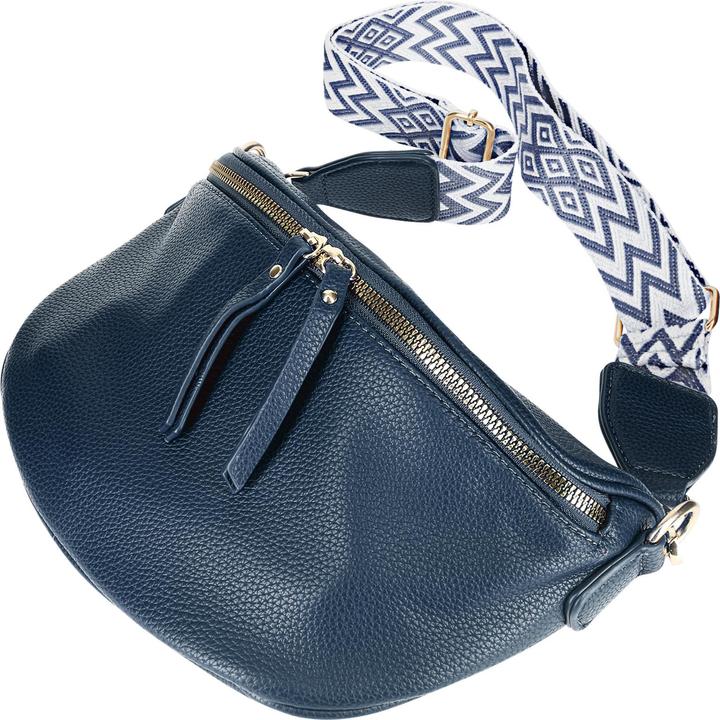 Actual product image Gallantry Belt bag with geometric pattern