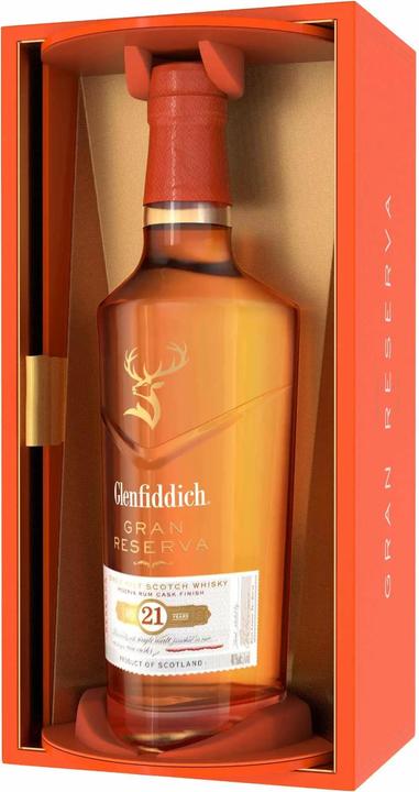 Image du produit Glenfiddich 21 ans Gran Reserva (Single Malt, Scotch Whisky, 1 x 70 cl)