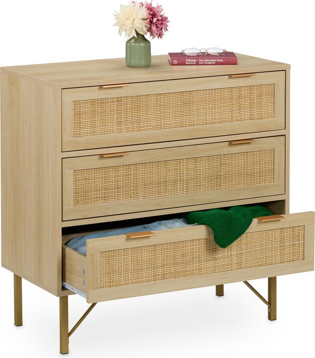 Actual product image Relaxdays Kommode (80 x 42 x 80 cm)