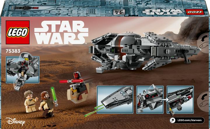 Actual product image LEGO Darth Mauls Sith Infiltrator (75383, LEGO Star Wars)