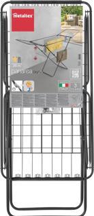 Produktbild Metaltex Flügelwäschetrockner Panarea matt schwarz