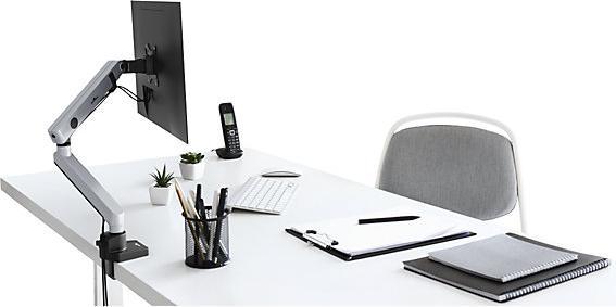 Produktbild Durable Monitorhalt. SELECT PLUS m Arm f 1 Mon. Tischb. Sil. (Tisch, 32.01")