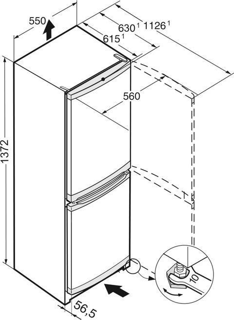 Actual product image Liebherr CUele 2331-26 (211 l)