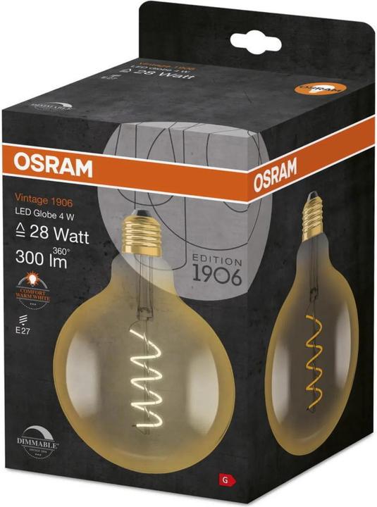 Immagine prodotto Osram annata 1906 (E27, 4.50 W, 250 lm, 1 x, G)