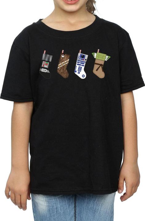 Image du produit Star Wars - T-shirt CHRISTMAS STOCKINGS - Fille (116)