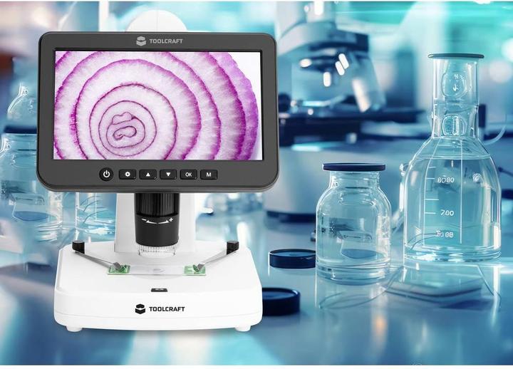 Image du produit Toolcraft TO-9407067 Microscope numérique 300 x épiscopie, diascopie