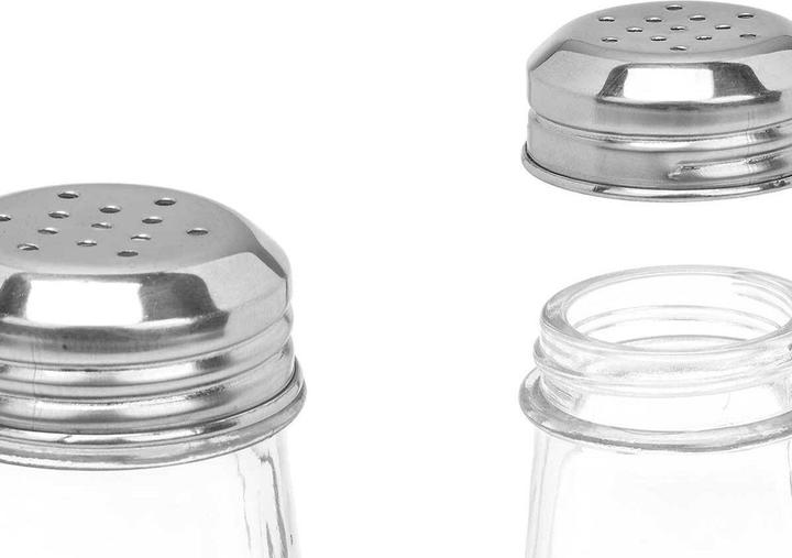 Produktbild Vivalto Salzstreuer YHP-SZ24/DH12 Durchsichtig Metall Glas 5,5 x 10,5 x 5,5 cm (12 Stück)