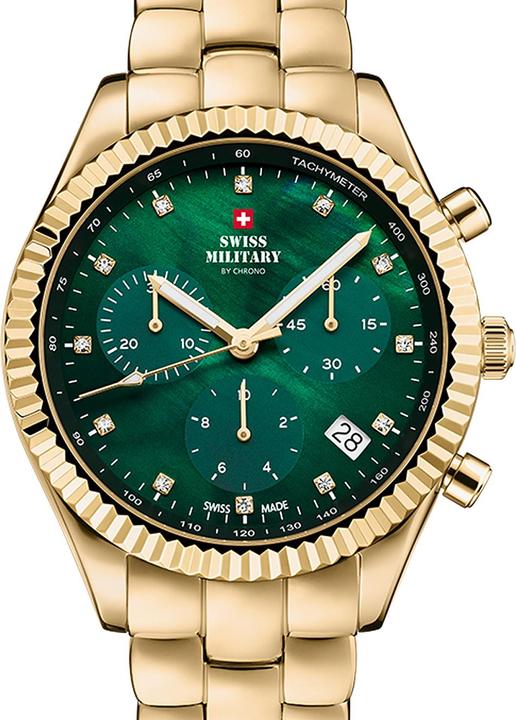 Swiss Military Quartz Chronograph (Analoguhr, 38 mm)