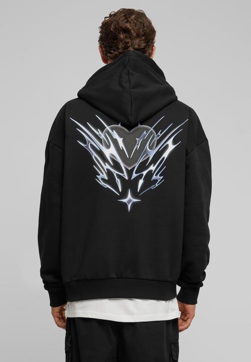 Actual product image Urban Classics Cagedchrome Ultra Heavy Oversize Hoodie - 127047 (S)