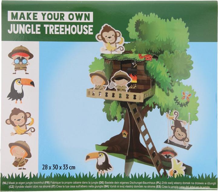 Actual product image Craft set Build a tree house