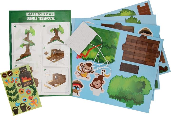 Actual product image Craft set Build a tree house