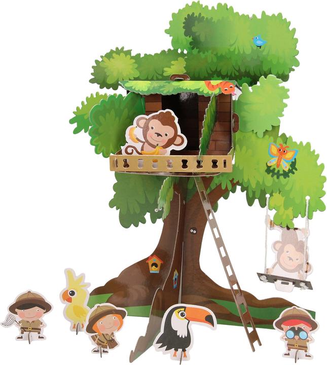 Actual product image Craft set Build a tree house