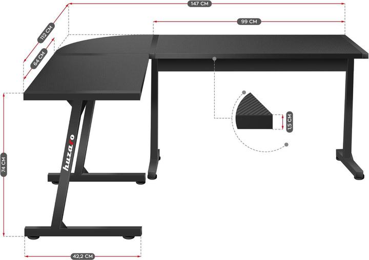 Produktbild Huzaro Hero 6.0
