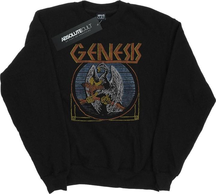 Actual product image Absolute Cult Mens Distressed Eagle Sweatshirt (S)