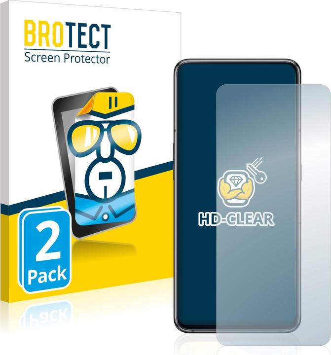 Produktbild BROTECT Schutzfolie Displayschutz Klar (2 Stück, Samsung Galaxy A80)