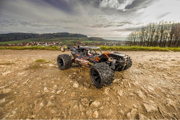 Actual product image Carson 1:8 King of Dirt Cage 4S RTR (RTR Ready-to-Run)