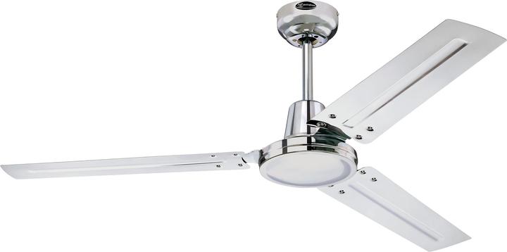 Immagine prodotto Westinghouse Ventilatore da soffitto Industrial Chrome con interruttore a parete