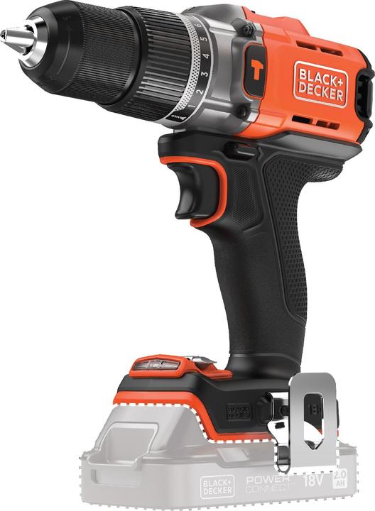 Productafbeelding Black & Decker Black&Decker accu klopboormachine 18V, zonder accu BCD383XN (Oplaadbare batterij)