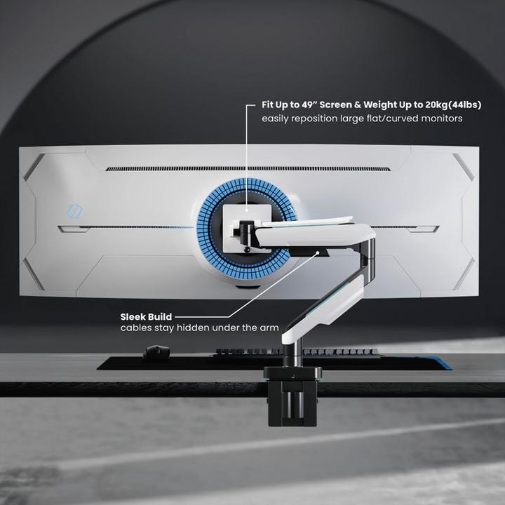 Produktbild Roline Monitorarm (Tisch, 49")