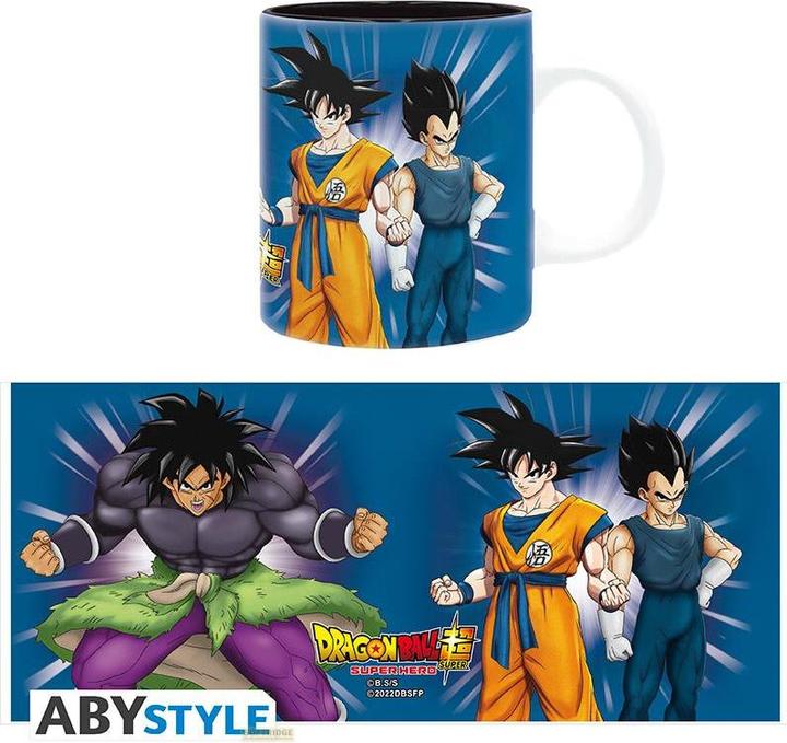 Actual product image GB Eye Dragon Ball Hero Tazza 320ml Subli Goku / Vegeta / Broly (320 ml, 1 x)