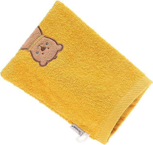 Produktbild Sterntaler Baby-Waschhandschuh Ben Gelb
