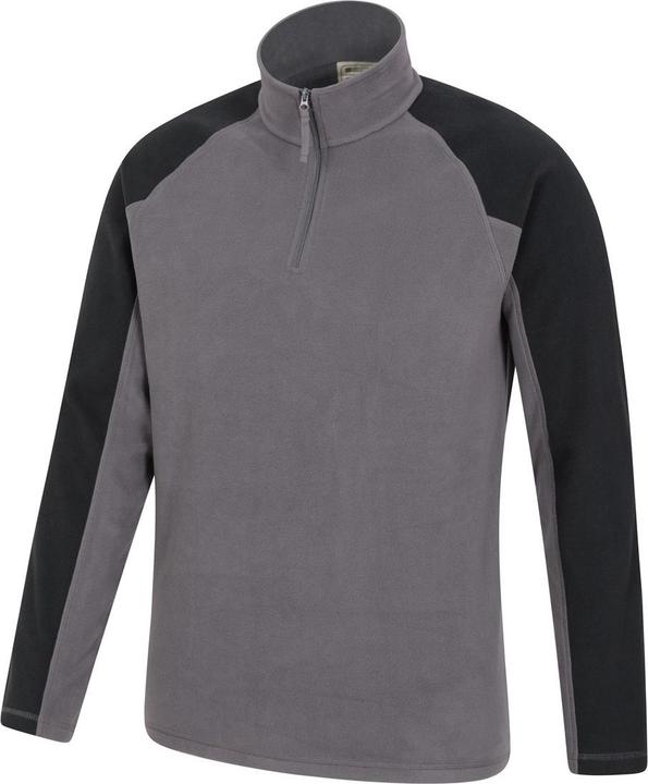 Image du produit Mountain Warehouse Hommes Ashbourne II Half Zip Fleece Top (L)