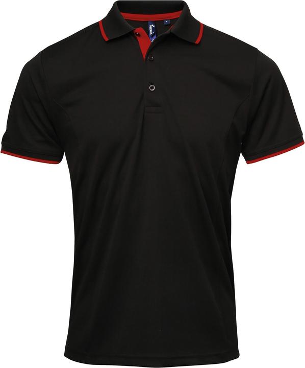 Premier Kontrast Coolchecker Polo Shirt