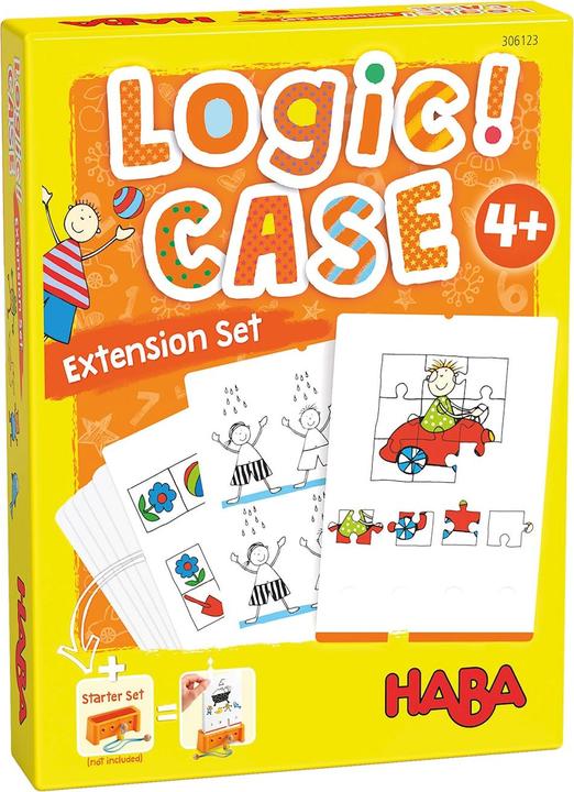 Actual product image Haba LogiCase Extension Set - Children's everyday life (German)