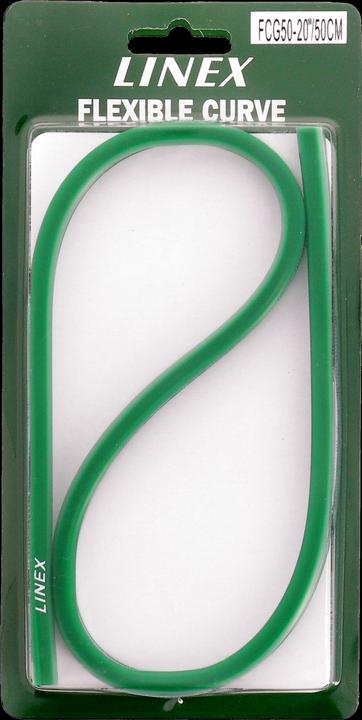 Actual product image Linex Flexible curve ruler (500 mm)