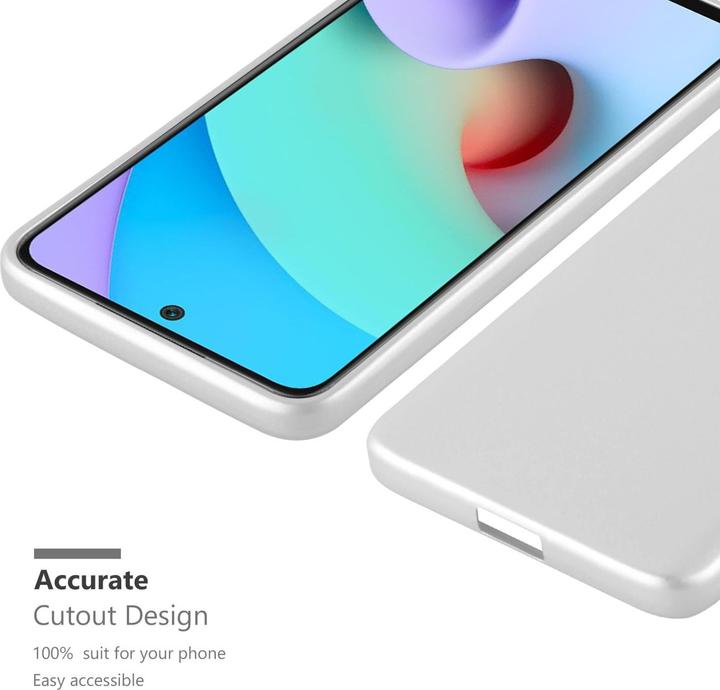 Immagine prodotto Cadorabo Manicotto metallico opaco in TPU (Xiaomi Redmi 10, Xiaomi Redmi Note 11)