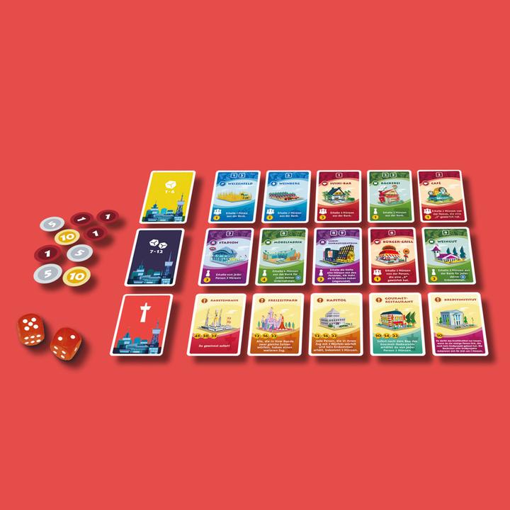 Actual product image Kosmos Machi Koro - The New City (German)