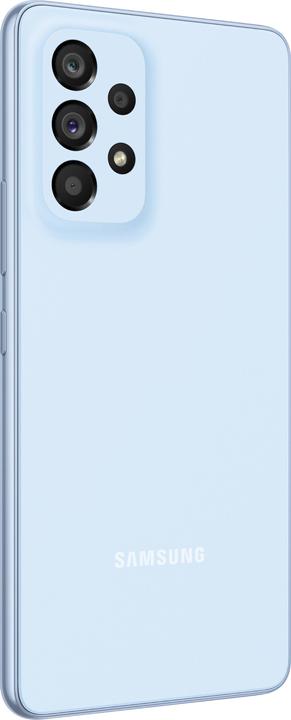 Image du produit Samsung Galaxy A53 5G (256 Go, Bleu génial, 6.50", Double SIM, 64 Mpx, 5G)