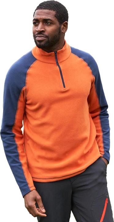 Immagine prodotto Mountain Warehouse Ashbourne II Felpa in Pile Mezza Cerniera Uomo (XXS)