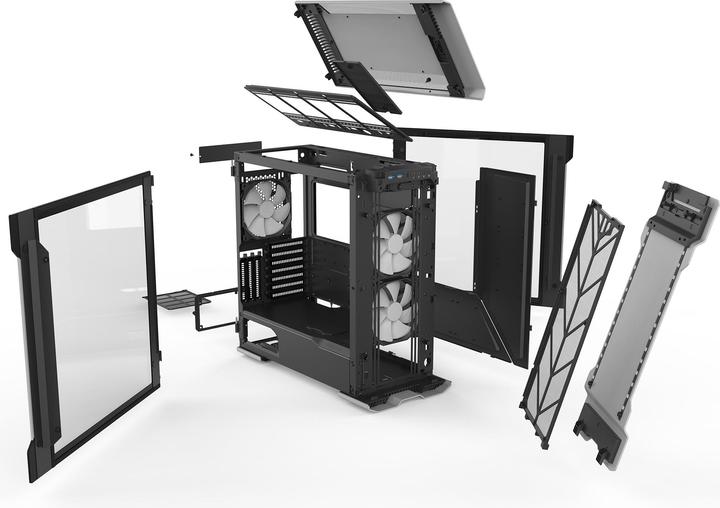 Produktbild Phanteks Enthoo Evolv X, TG, RGB-LED-Anzeige (ATX, mATX, Mini-ITX, E-ATX)