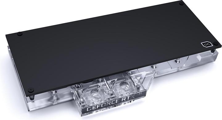 Actual product image Alphacool Ice Block Aurora GPX-N RTX 3070 with Backplate Reference - Acrylic + Nickel