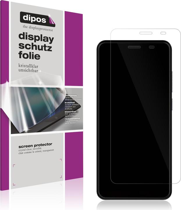Actual product image Dipos Screen Protector Crystalclear (2 Piece, Lava Iris 88S)