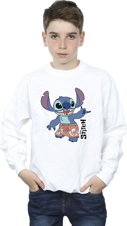 Actual product image Disney Boys Lilo & Stitch Bermuda Shorts Sweatshirt (128)