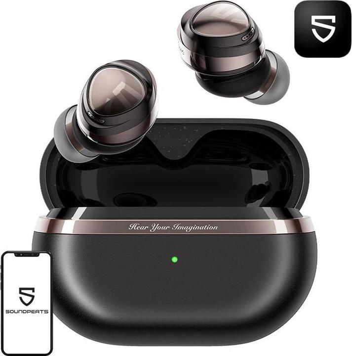 Produktbild Soundpeats Earphones Opera03 (black) (ANC, 33 h, Kabellos)