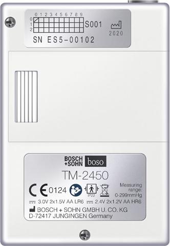 Actual product image Boso TM2450 (Blood pressure monitor upper arm)
