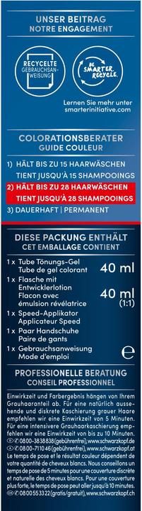 Produktbild Schwarzkopf Men Perfect Anti-Grau Tönungs-Gel (60 Natur Mittelbraun)
