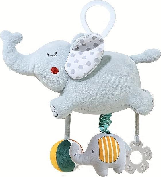 Activity Board Rimorchio per carrozzina, giocattolo musicale ad anello per bambini, rimorchio per lettino
