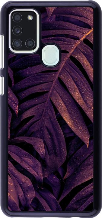 Actual product image PhoneLook Purple Light Leaves Cover (Samsung Galaxy A21s)