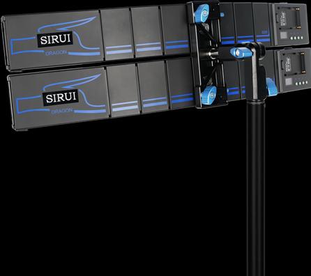 Immagine prodotto Sirui Dragon B25R-D Set di 2 pannelli LED RGB piegabili da 25W per foto e video (Batteria dell'unità flash)