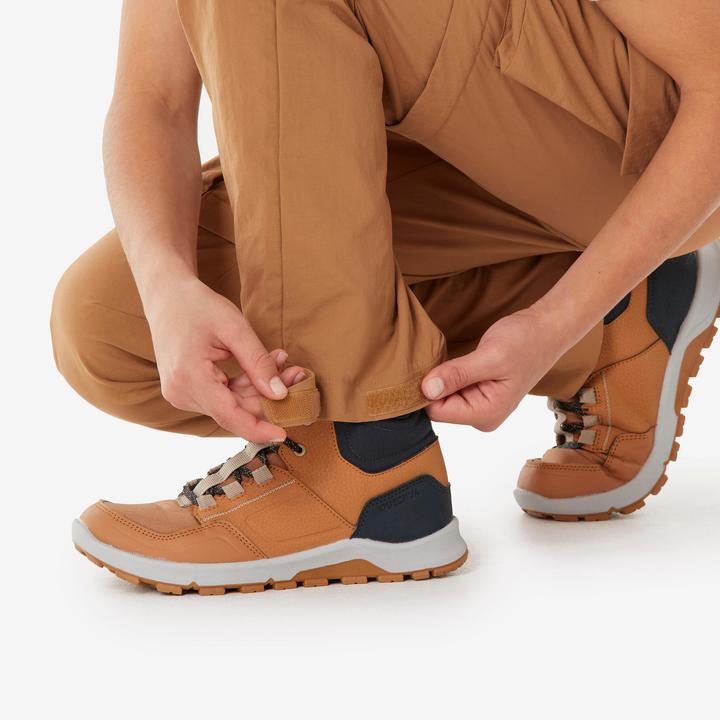 Produktbild Quechua Wanderhose Zip-Off-Hose MH500 Kinder Gr. 122–170 braun (140)