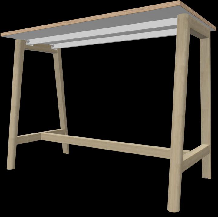 Image du produit Narbutas Nova Wood Table haute (140 x 70 x 105 cm)