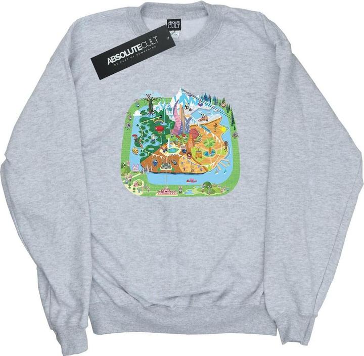 Actual product image Disney Womens/Ladies Zootropolis City Sweatshirt (XXL)