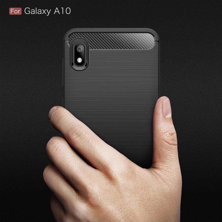Actual product image König Design Mobile Phone Case for Samsung Galaxy A10 Case Cover Protective Case Black (Samsung Galaxy A10)