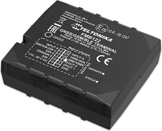 Image du produit Teltonika FMB122 - Tracker DUAL-SIM avec antenne GNSS externe