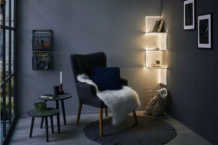 Actual product image Paulmann FlexLED 3D Stripe Set (Warm white, 500 cm, Indoor)